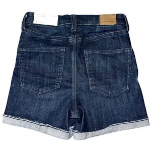 American Eagle Cutoff Jean Shorts Curvy Super High Rise Shortie